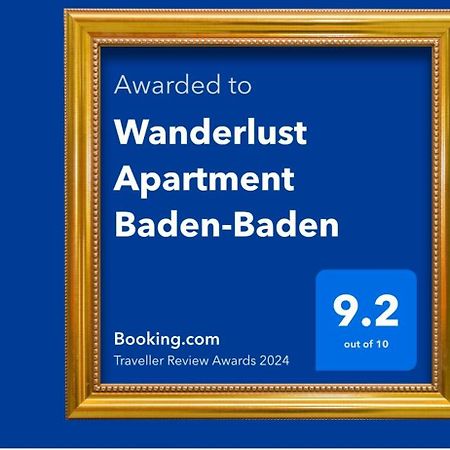 Wanderlust Apartment Baden-Baden Dış mekan fotoğraf